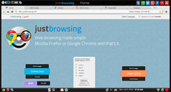 Desktop Screenshot of justbrowsing.info